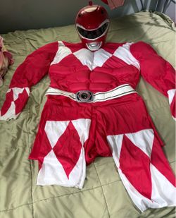 Power Rangers Red Ranger Costume with Mask