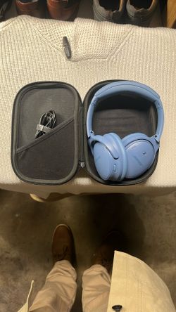 Bose Quiet Comfort Wireless Noise Counselling Over The ear Bluetooth Headphone Blue Dusk