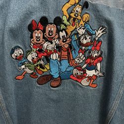 Vintage Disney Mickey Mouse Jean Jacket