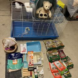 Cage, Backpack ,everything 