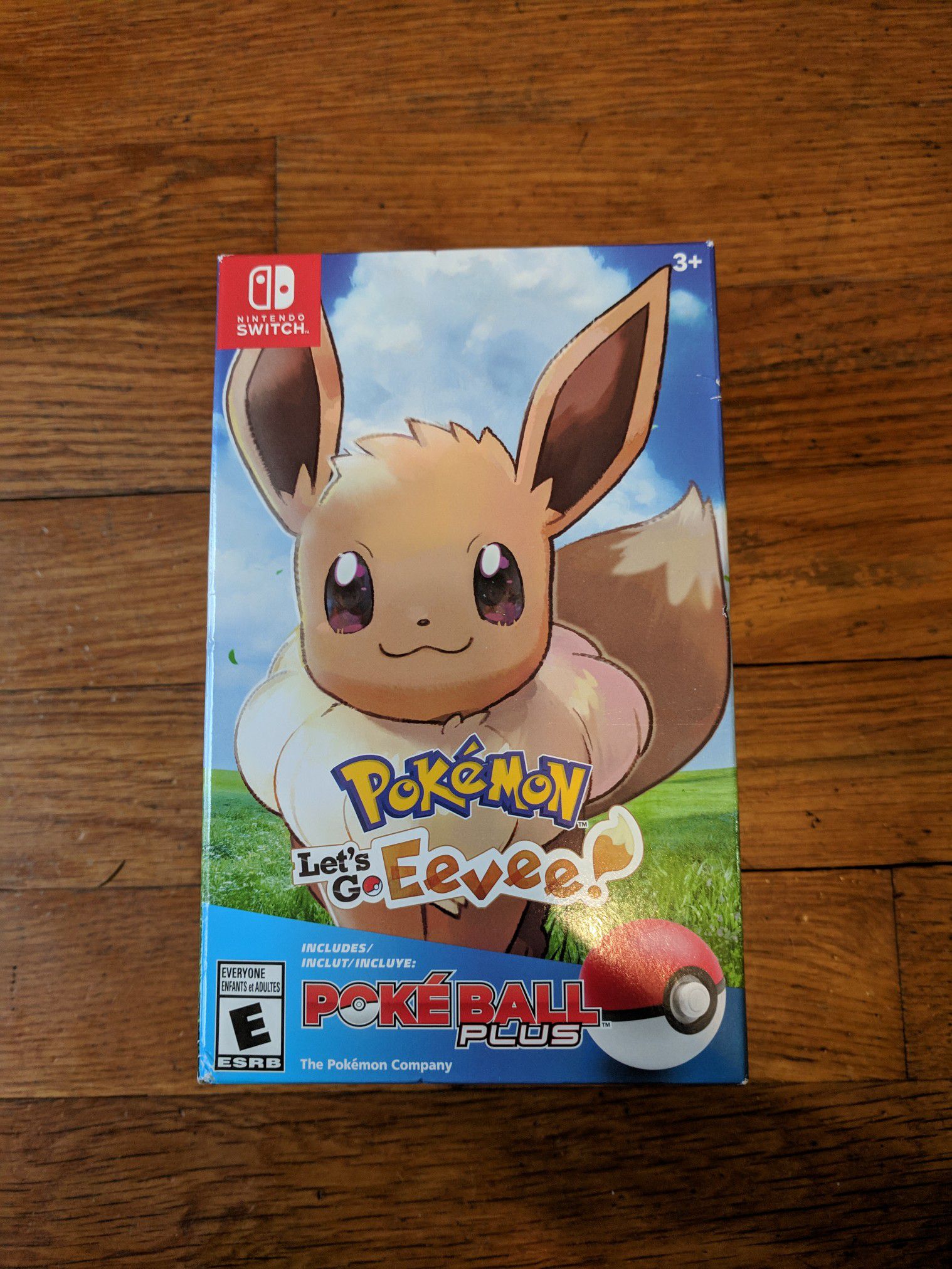 NEW: Pokemon: Let's Go Eevee! Poke Ball Plus Bundle - Nintendo Switch