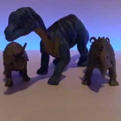 Jurassic World Dinosaur Toy Attack Pack Mussaurus Blue Cute Mattel Retired 2015