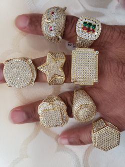 Rings Gold Plated 14K