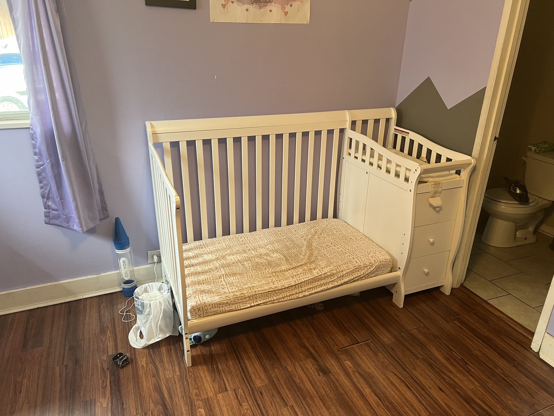 Toddler Day Bed With Changing Table