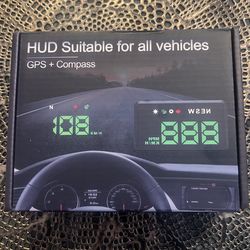 Windscreen Speed Display. Speedo Meter