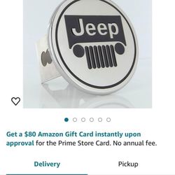 Metal Jeep Hitch Cover