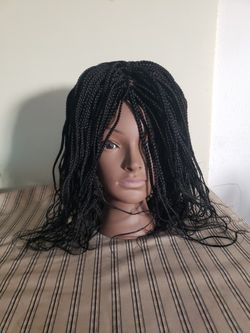 Full Head Braids Wig Handmade