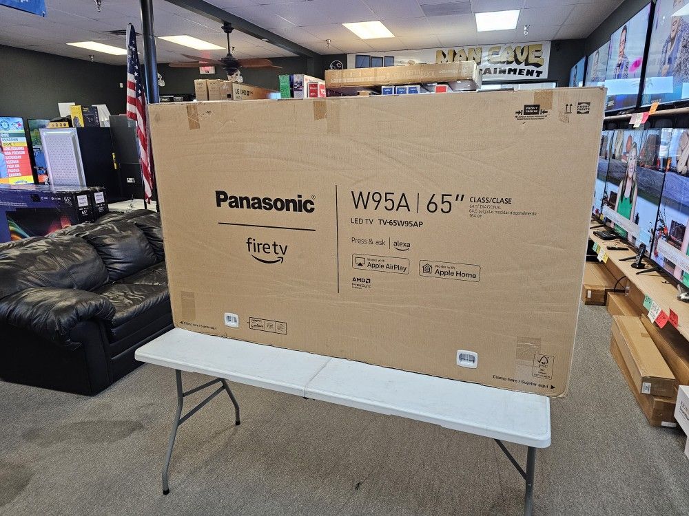 PANASONIC 65 INCH MINI LED QLED TOP RATED TV'S 144HZ FIRE TV IN STOCK W/WARRANTY - PAYMENT PLANS