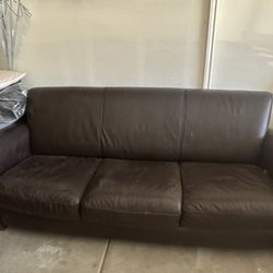 Leather Sofa