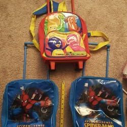Backyardigans rolling suitcase backpack for Sale in Knoxville TN