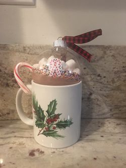 Hot chocolate ornaments