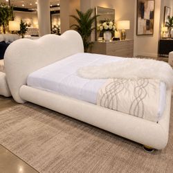 Modern beautiful queen size bed frame