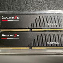 DDR5 32GB (16GBx2) GSkill Ripjaws F5-6000 computer memory