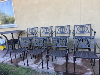 set of 10 pcs total  5 bar stool/4 chair/1 table