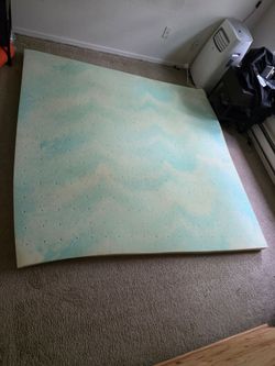 King size Memory foam mattress topper