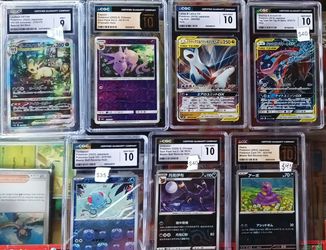 7 CGC Graded Pokemon Cards