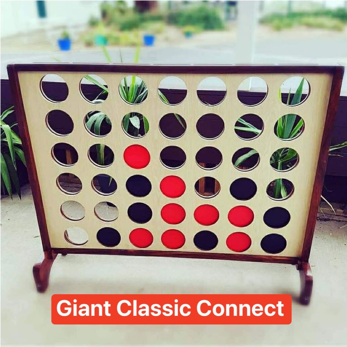 Giant Connect 4 Game - (4 Feet x 3 Feet)