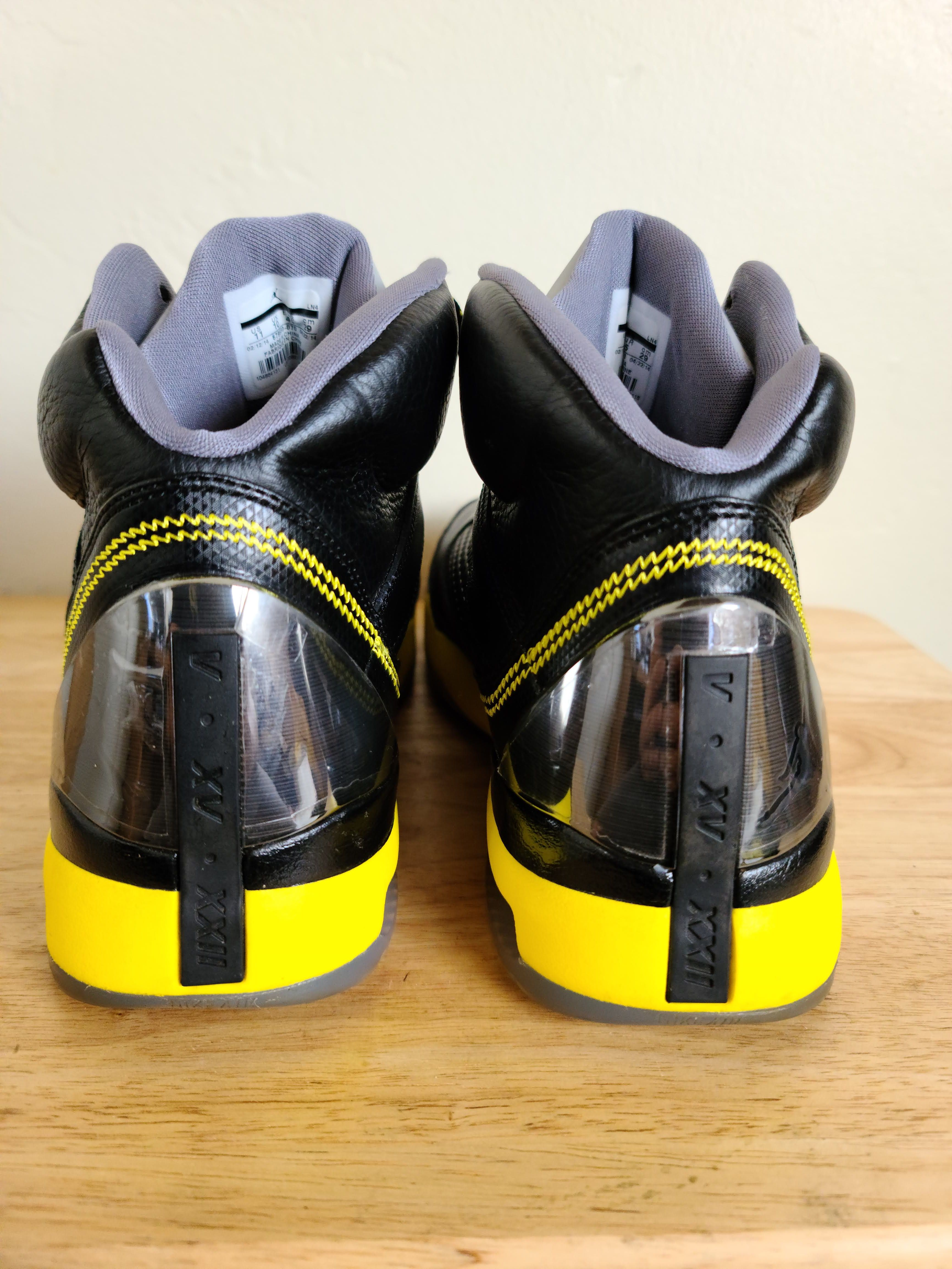 Nike Air Jordan Flight Future Remix Black Yellow Shoes 