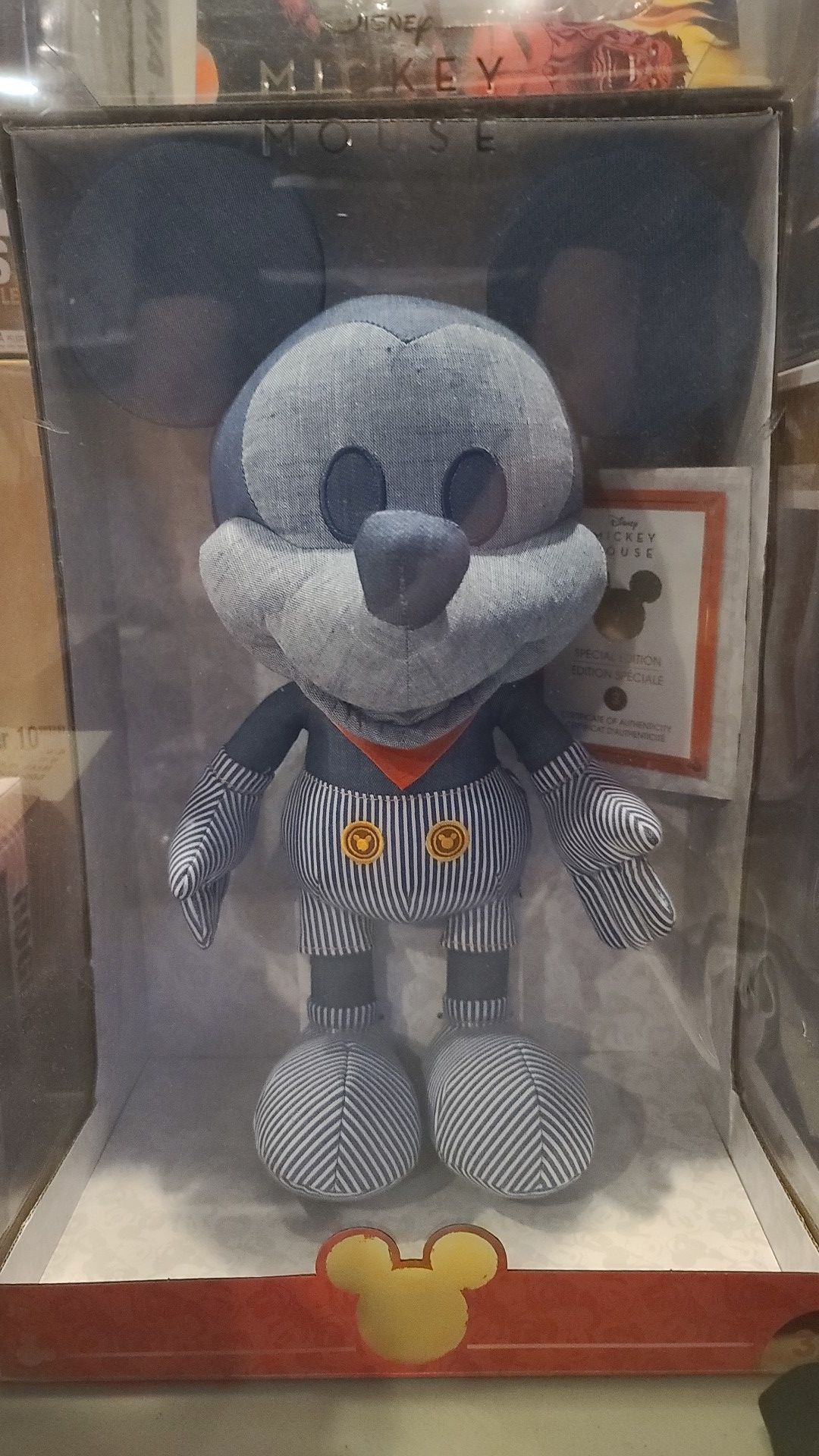 Train Conductor Mickey - Disney Year of The Mouse Collector Plush March 2020.