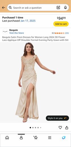 Gold dress - Size 10