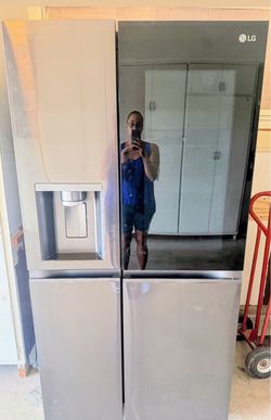 LG Side-by-Side Refrigerator with Water Dispenser