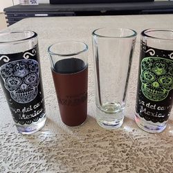 4 SHOT GLASSES FOR $3.00