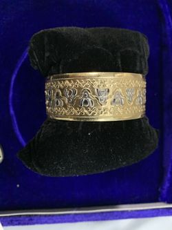 Gold plated girl’s bracelet