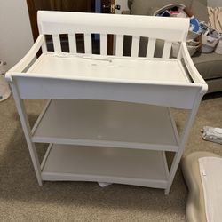 Baby Changing Table Shelf Storage Dresser