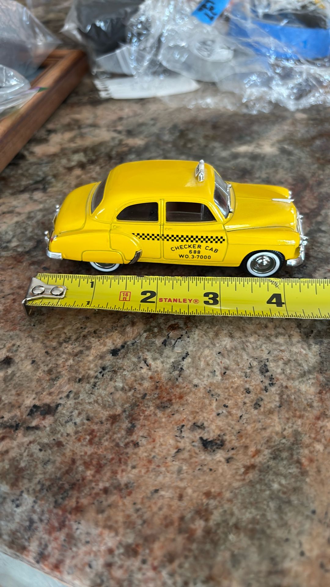 1950 Chevrolet Taxi Cab Die Cast Car