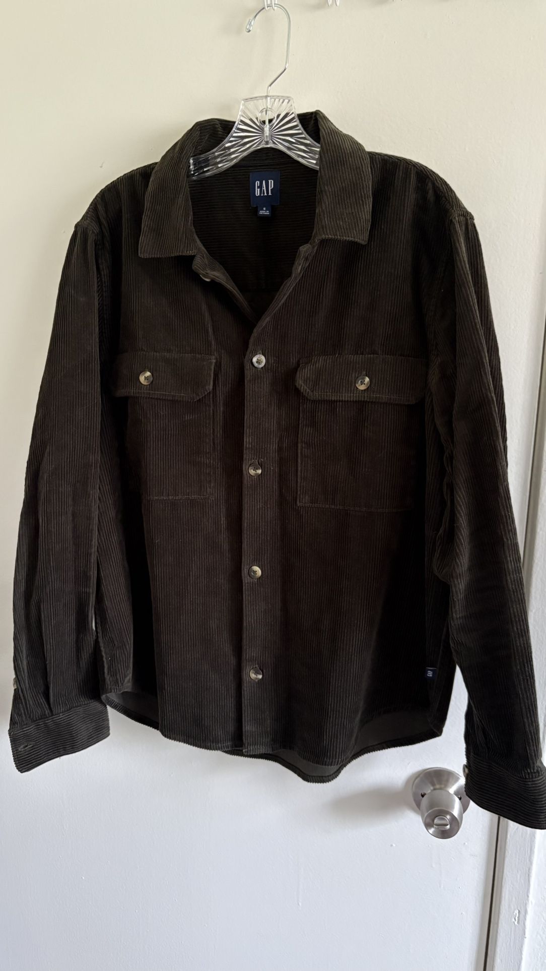Green GAP Corduroy Shirt / jacket