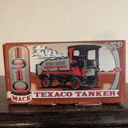Collectable Texaco 1910 Max Tanker Die Cast Coin Bank