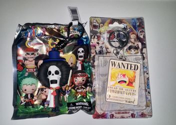 One Piece 2 Lot Bundle Keychain