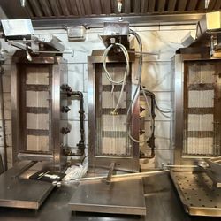 Máquina de Döner/Shawarma a Gas – 6 Meses de Uso