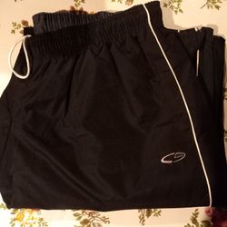 Champion Mens Athletic Windbreaker Pants Size XL