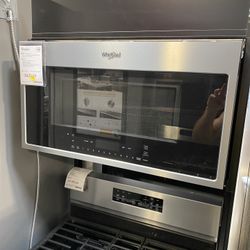 Whirlpool Stainless Steel 1.9 Cu. Ft. Smart Over-The-Range Microwave