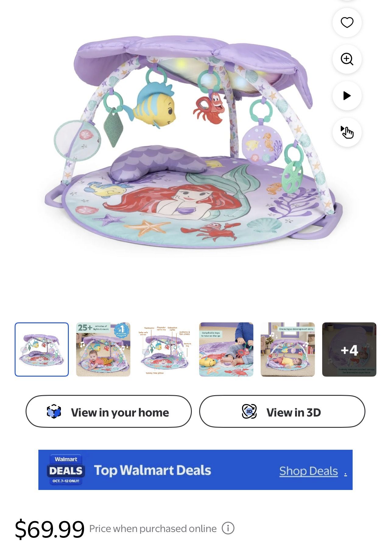 Little Mermaid Play Set