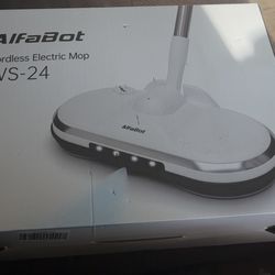 Cordless electric mop