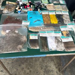 Fly Fishing items for making Flies (FISHING)