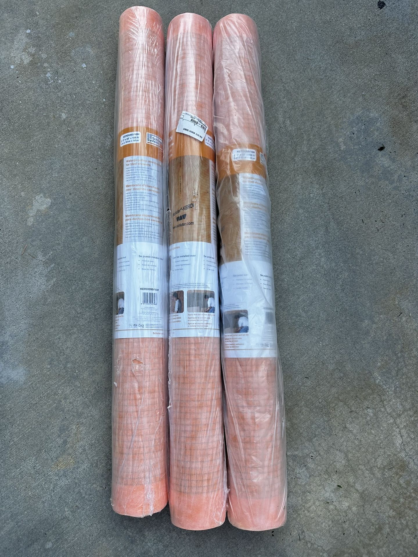 Kerdi Waterproofing Membrane 108 Sq Ft Rolls 