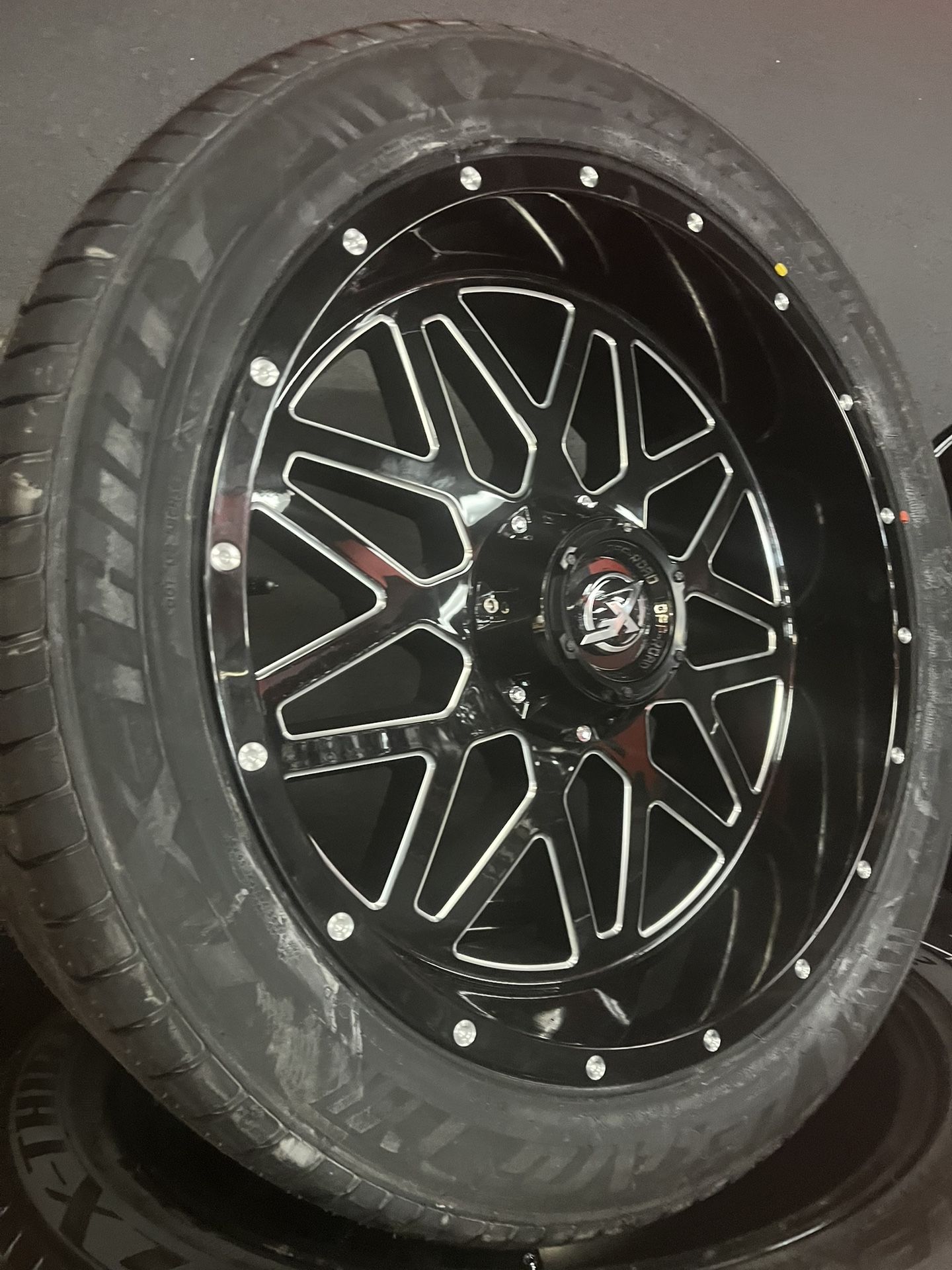 22” Off-Road Wheels And Tires