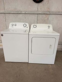 Amana Washer And Dryer Laundry Set