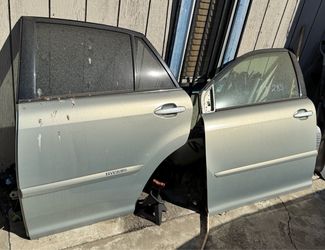 07 lexus rx300 parts for suv driver side fender, front driver & rear driver doors