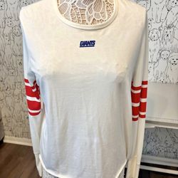 New York Giants NFL - WEAR by Erin Andrews - Women’s long sleeve shirt - Size L 