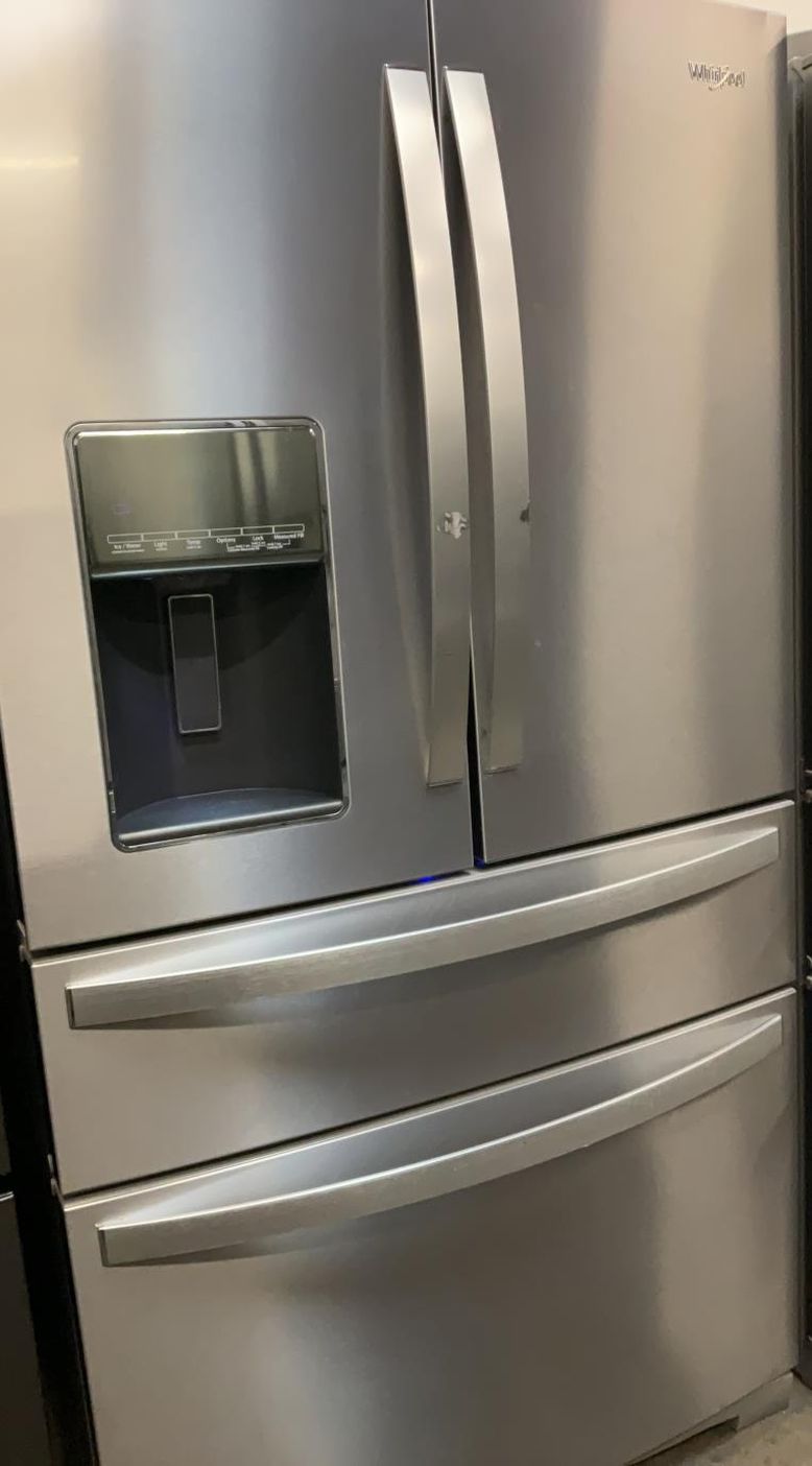 Whirlpool 4 Door Stainless Steel Fridge