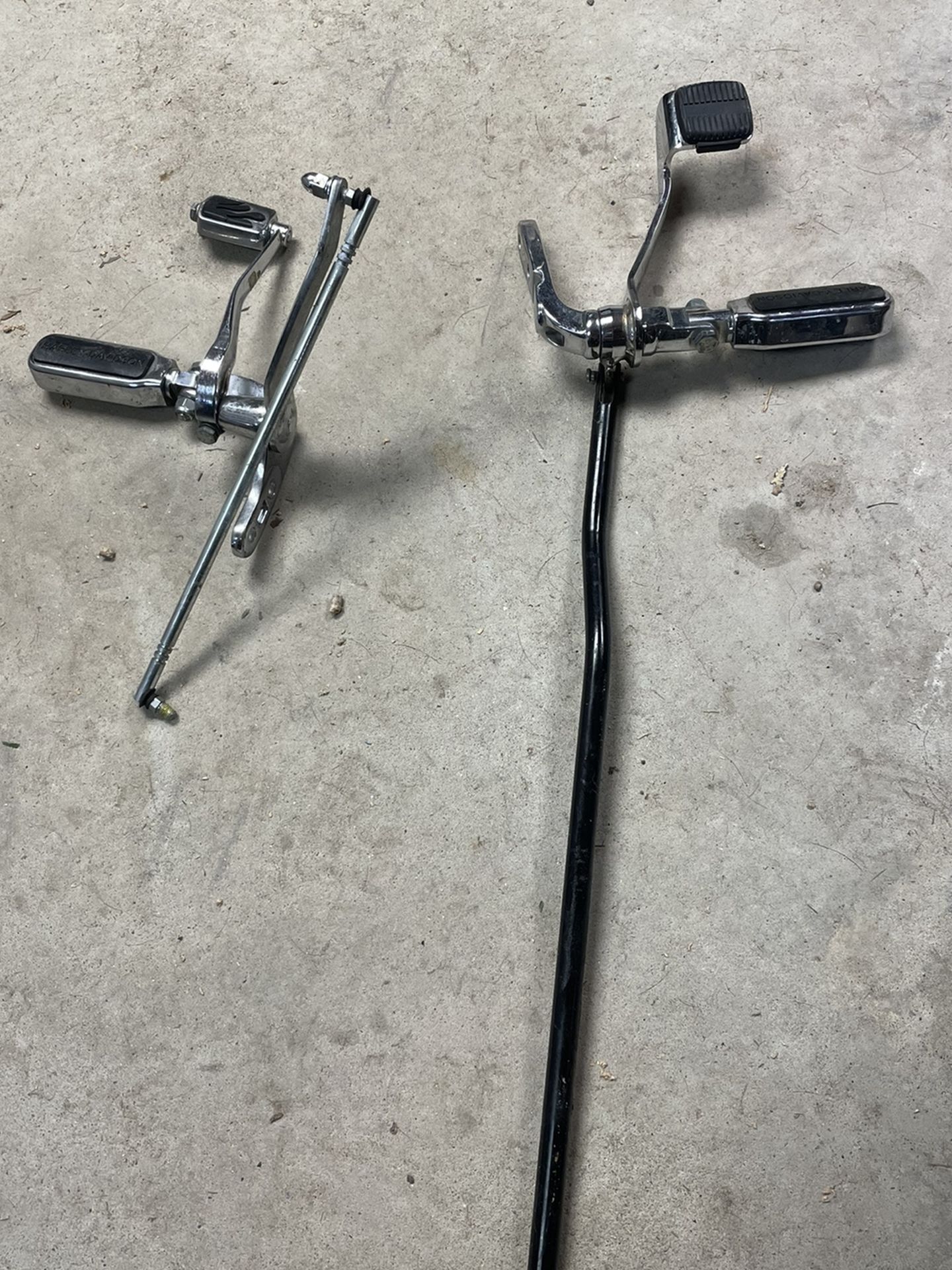 Harley Davidson Dyna Forward Controls