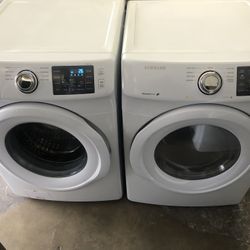 Samsung Washer and Gas Dryer Set