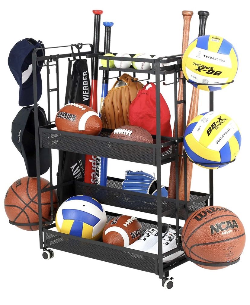 Ball storage rack