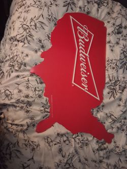 Budweiser sign