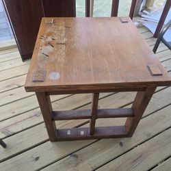 Solid Wood End Table/Coffee Table