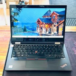 Lenovo Yoga X390 Convertible TouchScreen i5-8265u 16GB 128GB SSD Windows 11 Pro Fully Functional